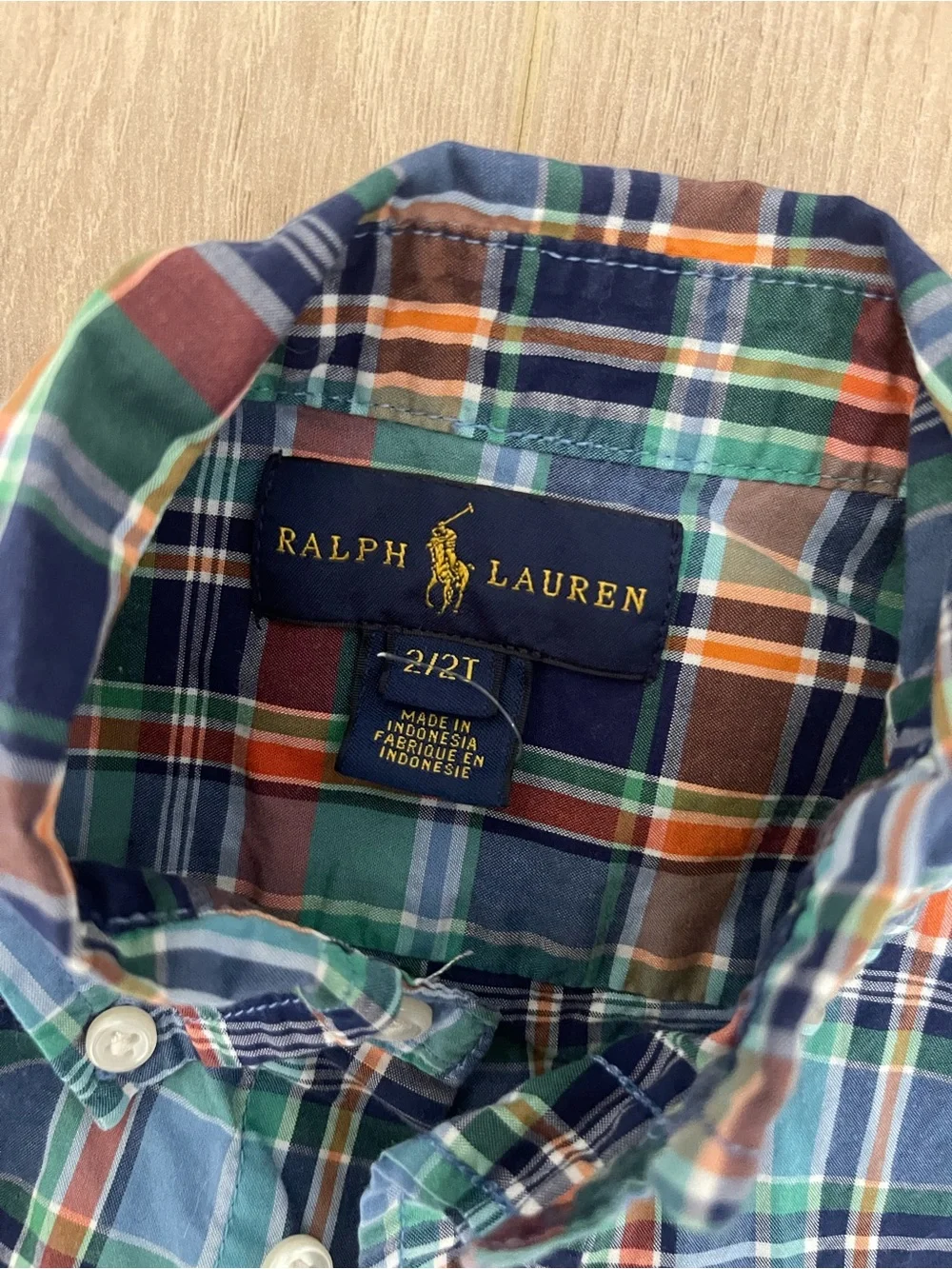 Ralph Lauren Boys Button Down (2T)